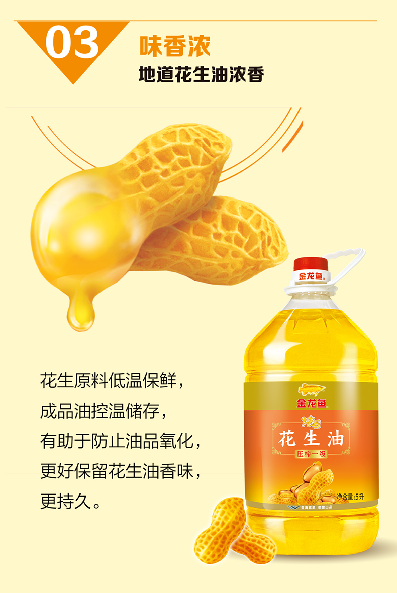 金龙鱼花生油郑州代理商家